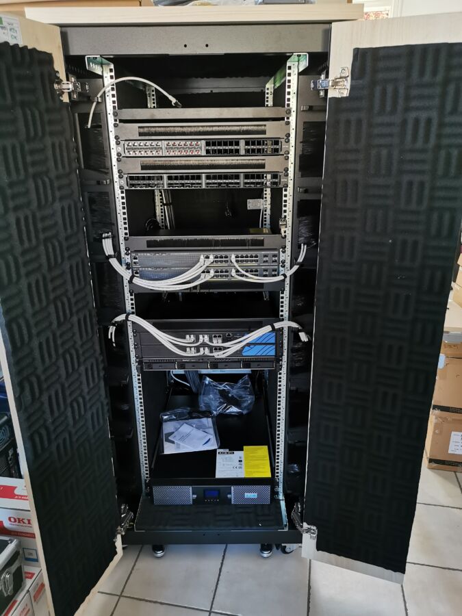 Baie ventilée Modul’Silent Rack