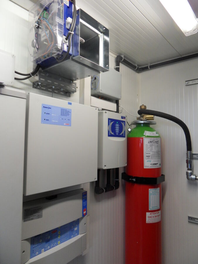Prévention incendie locaux serveurs et datacenters