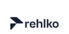 Logo de la marque Rehlko en bleu marine.